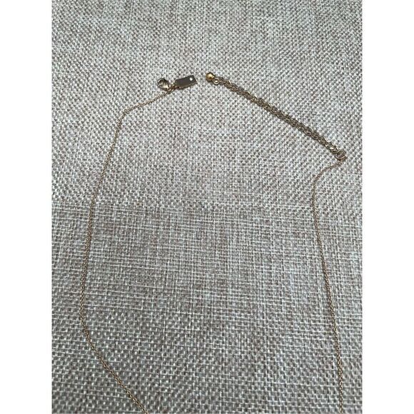 Kate Spade One in a Million Initial Necklace Letter D Gold Plated Rolo Chain - Picture 9 of 10